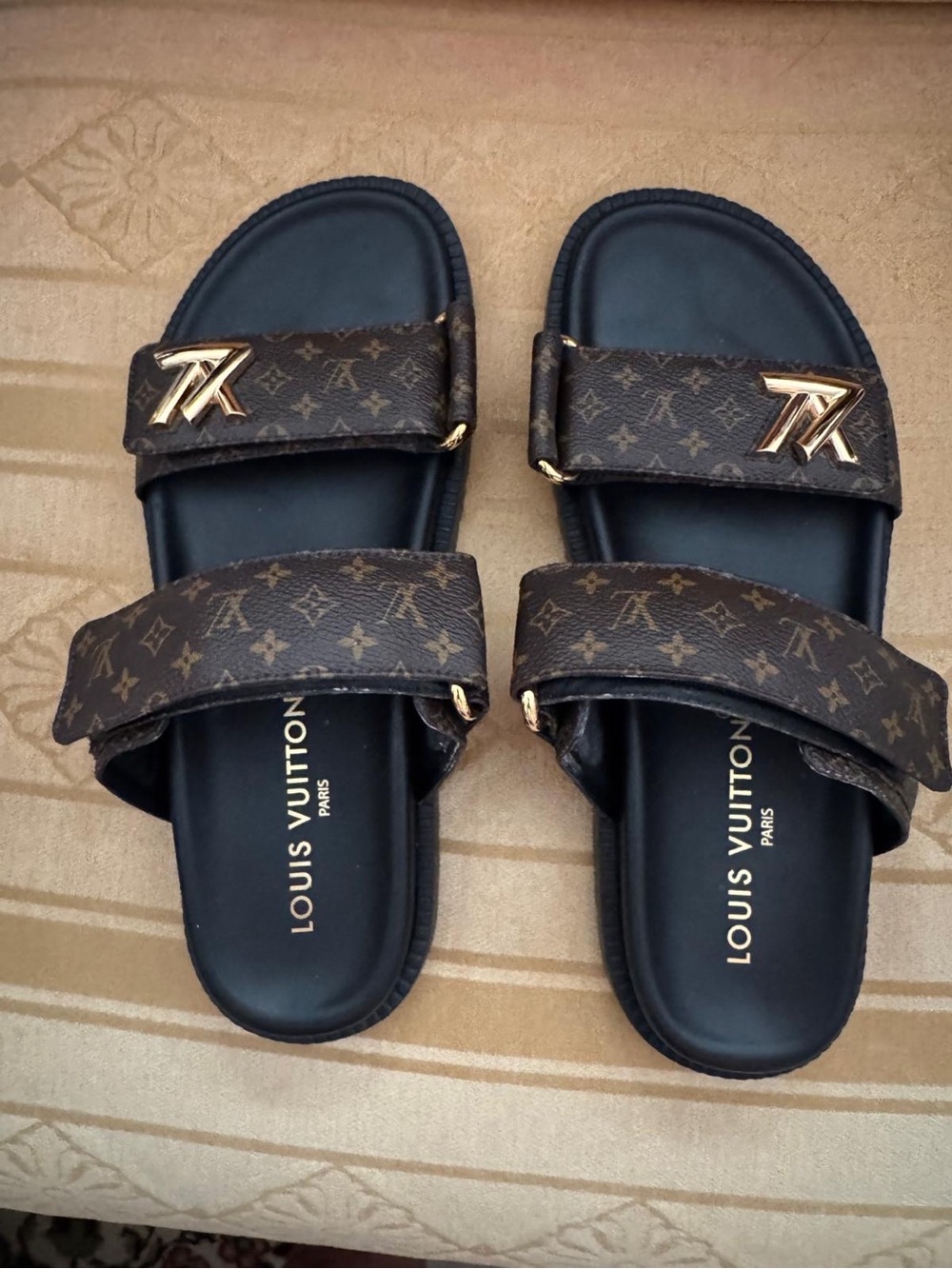 Louis Vuitton LV Monogram Flat Comfort Mule